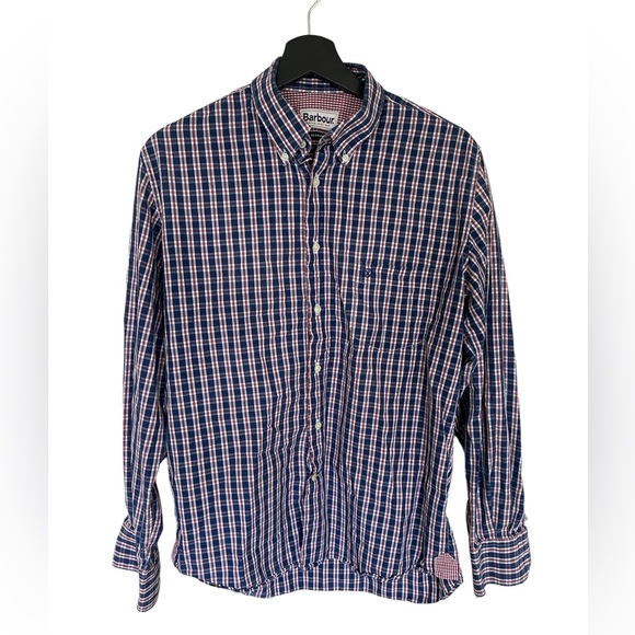 Barbour Plaid Shirt Size M - Picture 1 of 7